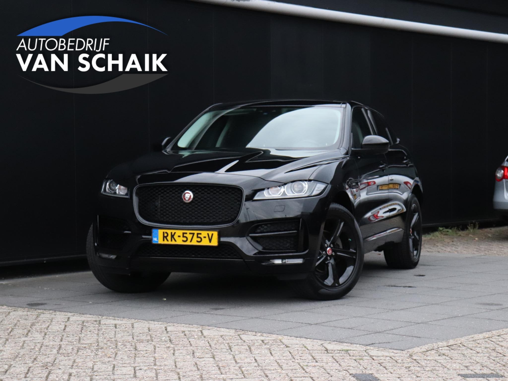 Jaguar F-PACE 2.0 Portfolio AWD 25t | LEDER | PANO-DAK | TRE, Auto's, Jaguar, Automaat, Automatische klimaatregeling, Gebruikt