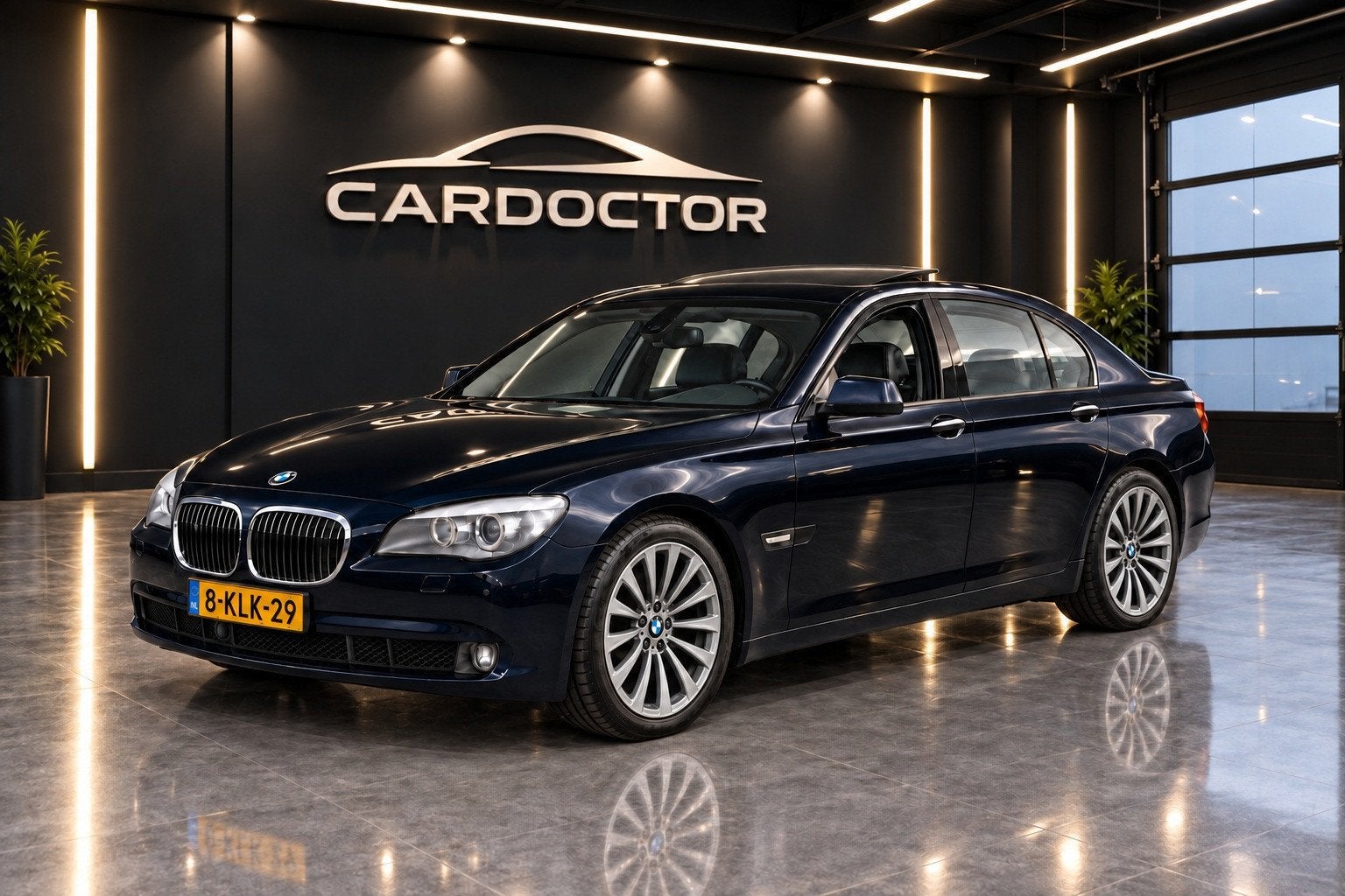 BMW 7-serie 750i Soft Close - schuifdak - 360 Camera - M-pak, Auto's, Automaat, Euro 5, Achterwielaandrijving, Gebruikt
