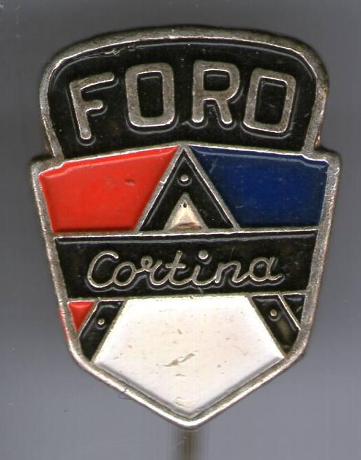 FORD Cortina zilverkleurig auto speldje ( B_071 ), Verzamelen, Speldjes, Pins en Buttons, Verzenden, Nieuw, Transport, Speldje of Pin
