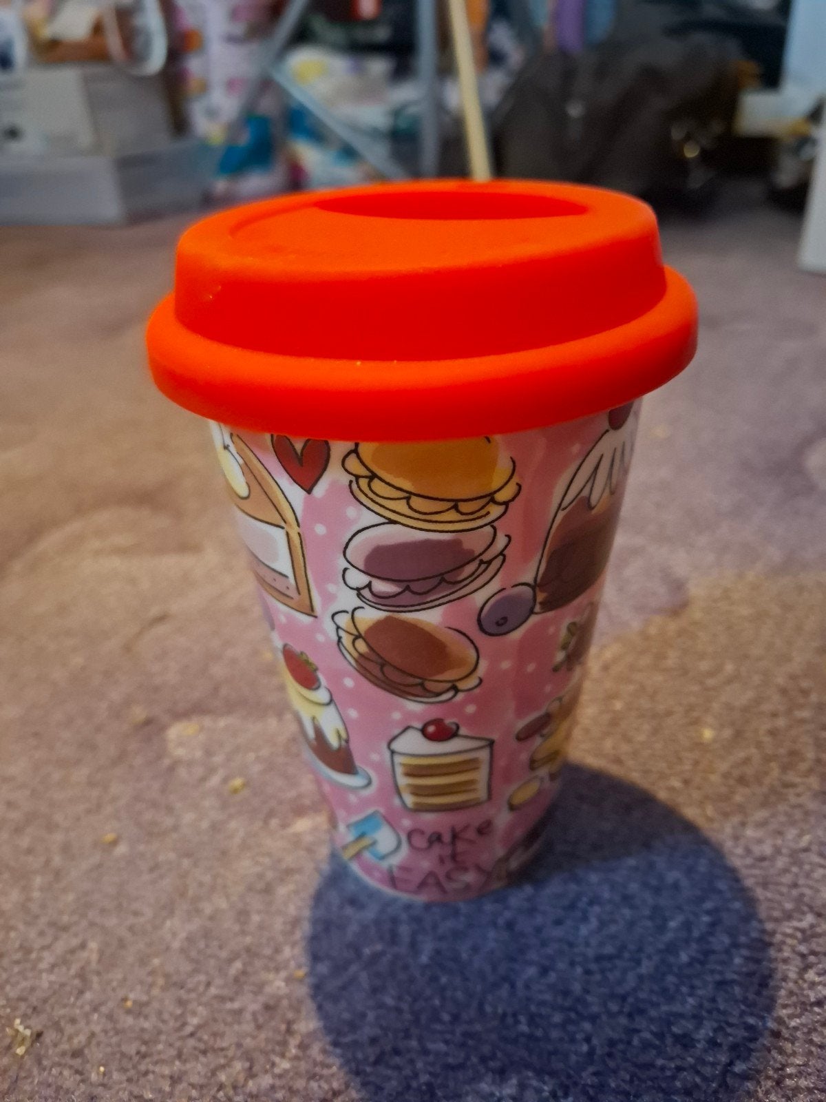 Blond Amsterdam koffie to go mok, Huis en Inrichting, Ophalen, Nieuw, Kop(pen) en/of Schotel(s), Aardewerk