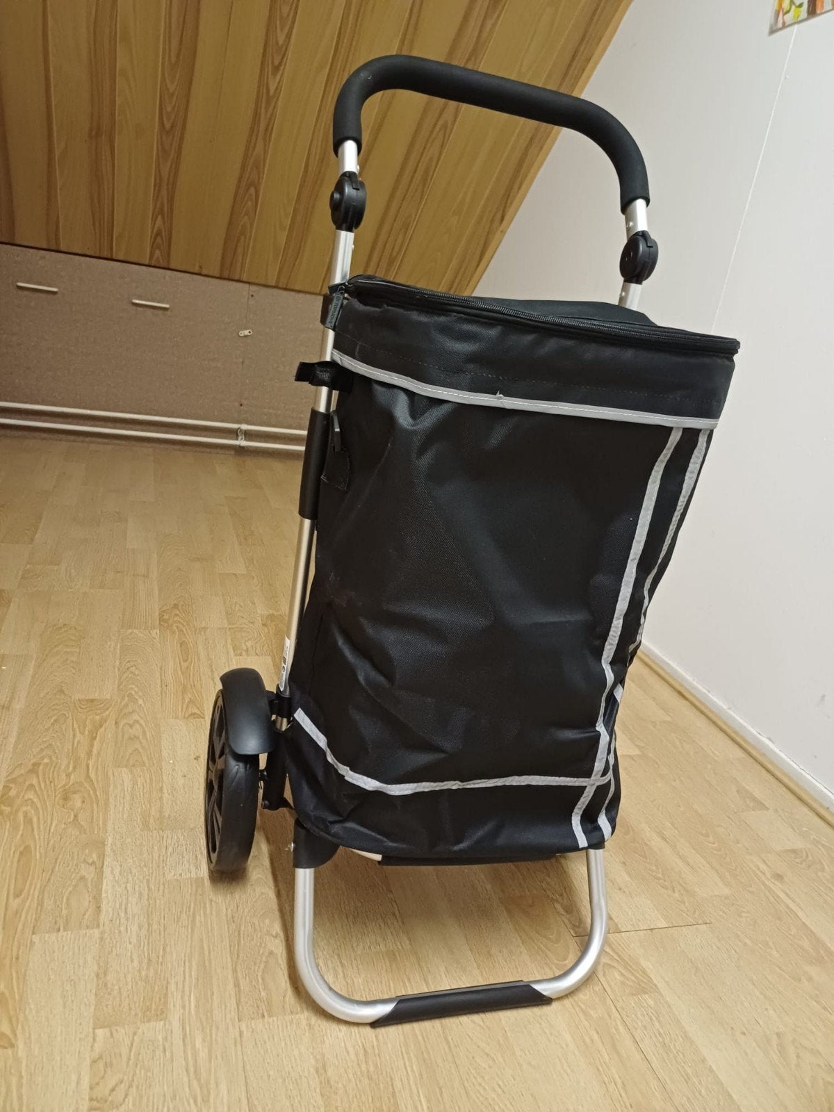 boodschappen trolley, Ophalen