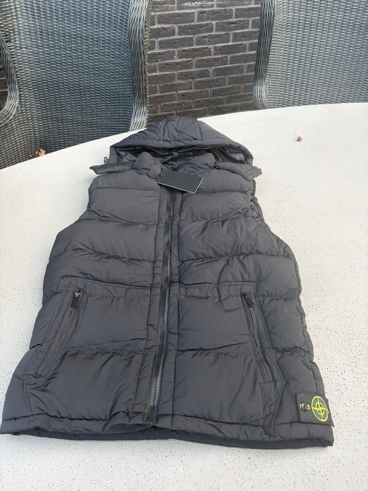 Stone island bodywarmers meerdere maten, Kleding | Heren, Ophalen of Verzenden, Zo goed als nieuw, Overige maten, Zwart