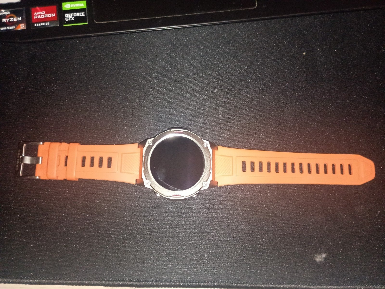 Gard Pro Oranje, Sieraden, Tassen en Uiterlijk, Smartwatches, Ophalen, Zwart, Zo goed als nieuw, Gard Pro