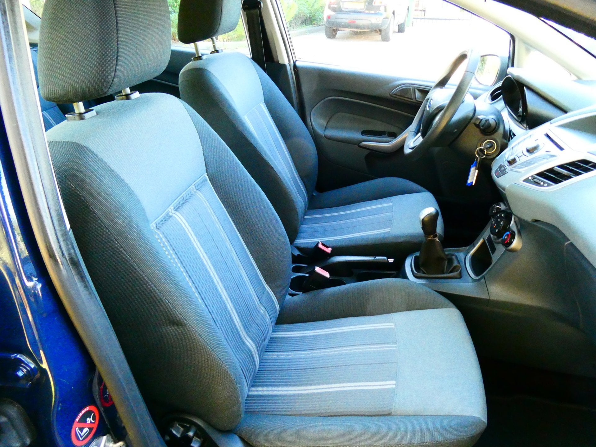 Ford Fiesta 1.25i 5-deurs 2e eigenaar Airco Zuinig 4-Cilinde, Voorwielaandrijving, Euro 5, Stof, 1242 cc