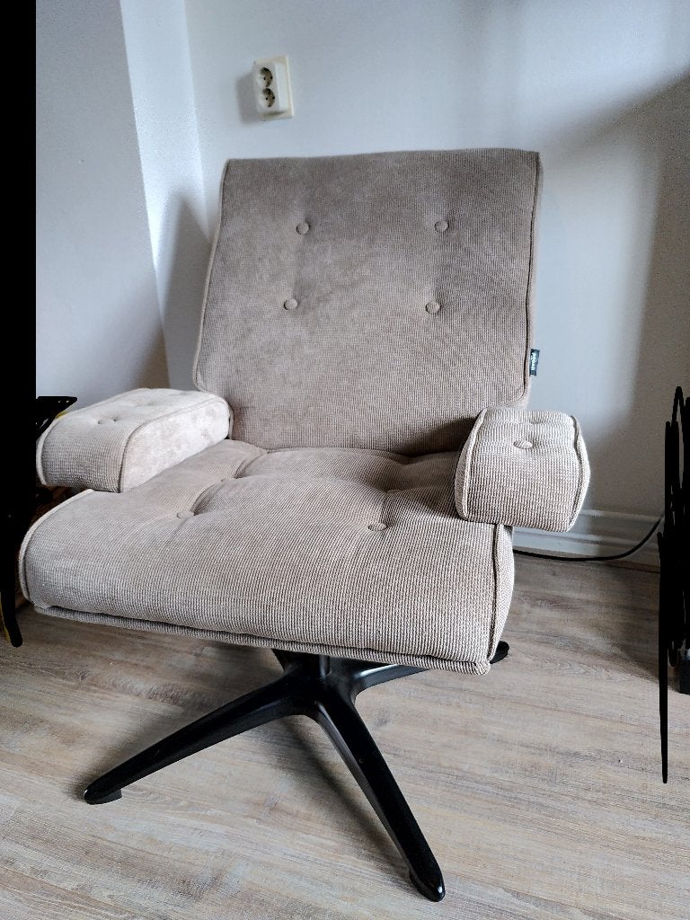 Fauteuil WOOOD William, Huis en Inrichting, Ophalen, Gebruikt, 75 tot 100 cm, Stof