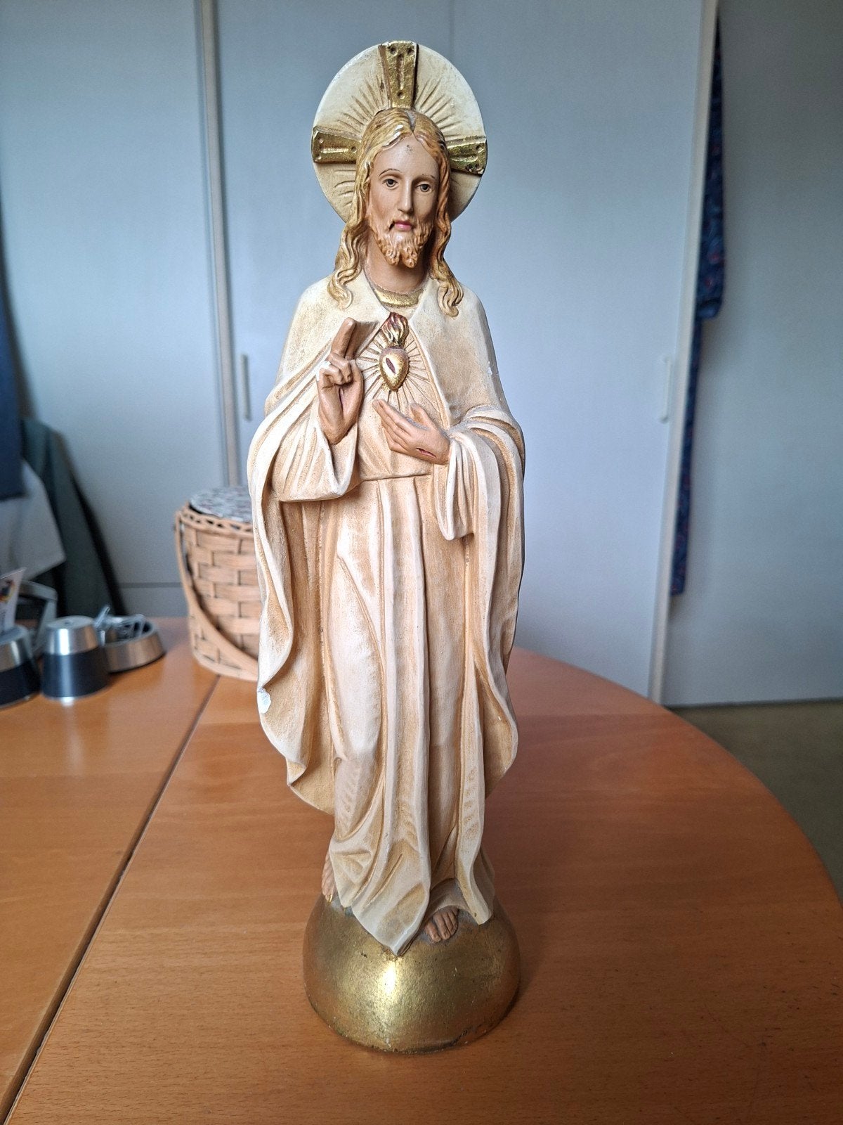 Heilig Hart beeld 38 cm, Ophalen of Verzenden