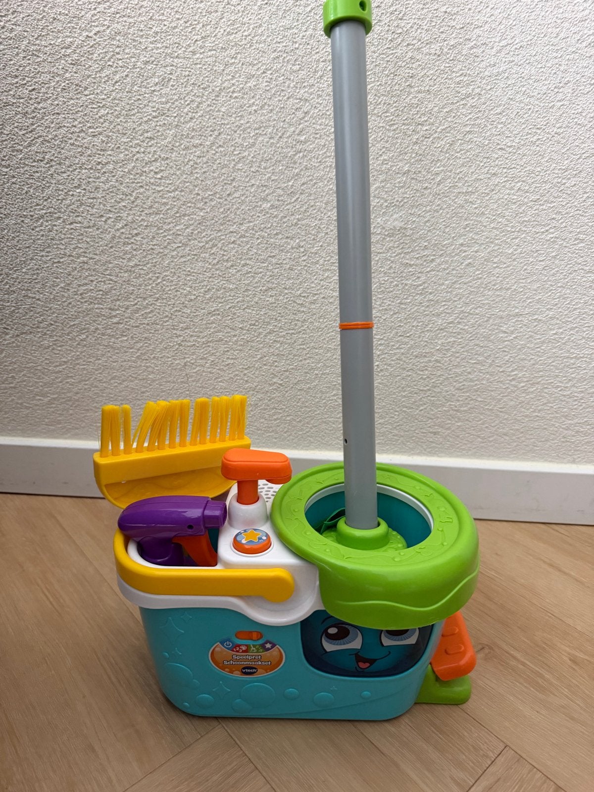 VTech Speelpret Schoonmaakset - Interactief Speelgoed, Ophalen of Verzenden, Zo goed als nieuw, Jongen of Meisje