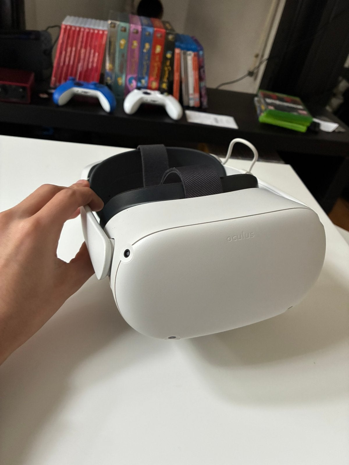 Meta Oculus Quest 2, Spelcomputers en Games, Ophalen, Zo goed als nieuw, VR-bril, Overige platformen