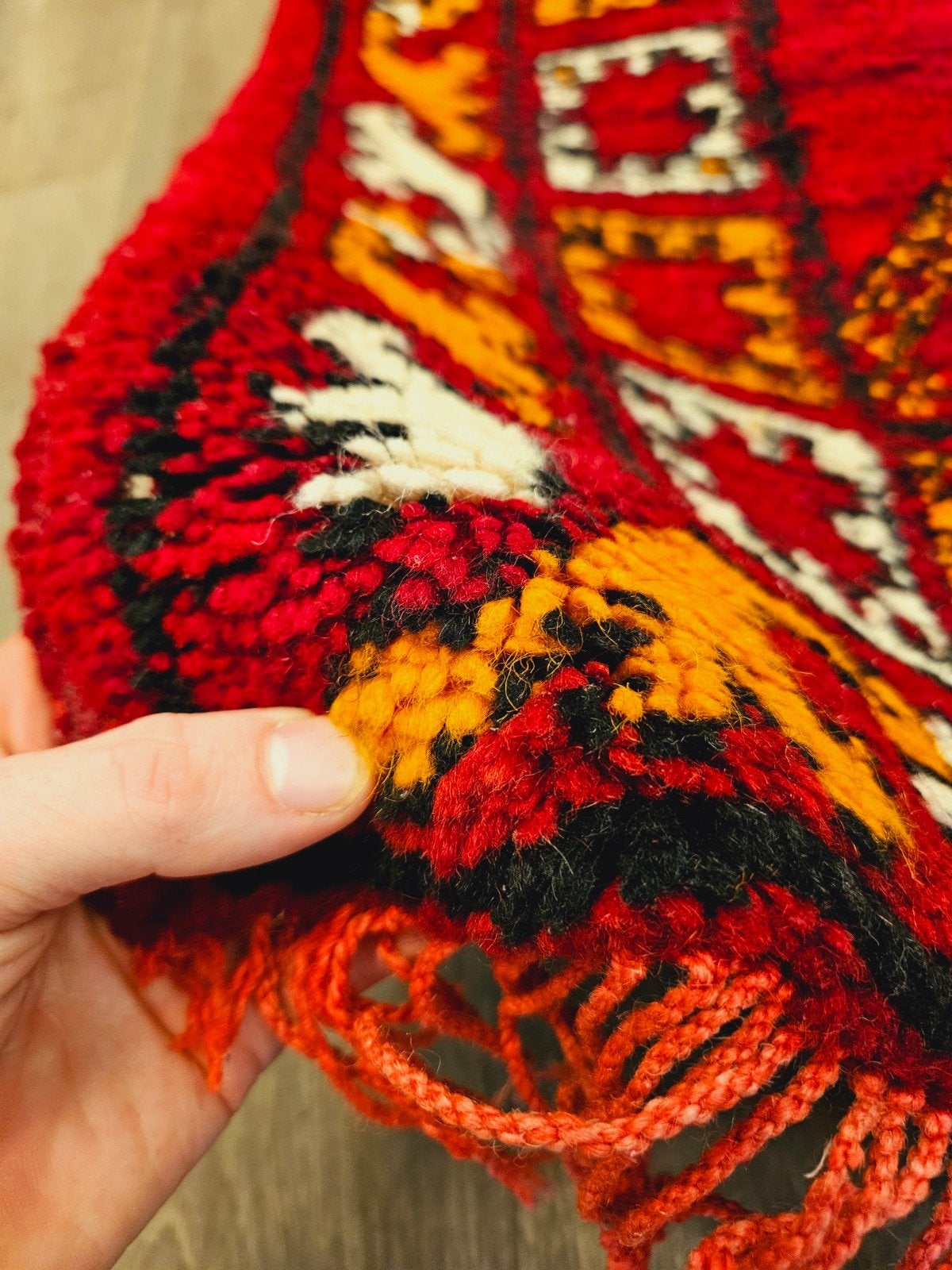 Handgeknoopt Berber Tapijt. UITVERKOOP! Wees er snel bij!, Marokkaans, 200 cm of meer, Ophalen of Verzenden, Zo goed als nieuw