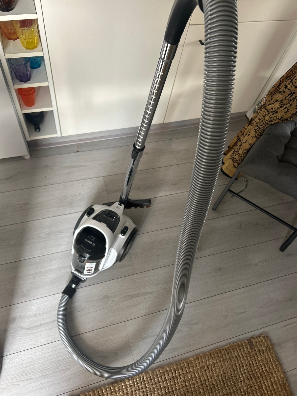 Bosch Serie 2 Parquet sledestofzuiger - Zo goed als nieuw, Bosch, Draadloos, Ophalen of Verzenden, Zo goed als nieuw