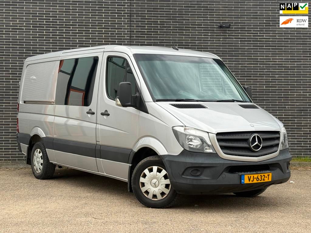 Mercedes-Benz Sprinter 216 2.2 CDI 366 DC Aut, Airco, 7 pers, Auto's, Automaat, Euro 5, Achterwielaandrijving, Gebruikt