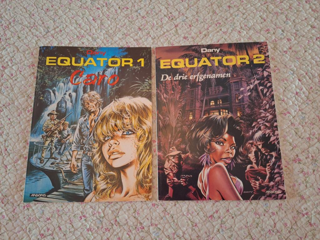 Equator stripboeken deel 1 en 2 Dany, Boeken, Meerdere stripboeken, Ophalen of Verzenden