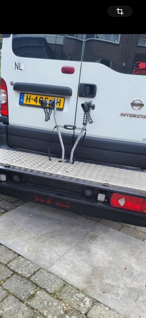Fiets/scooter drager voor movano,master of interstar, Auto diversen, Fietsendragers, Ophalen, Gebruikt, Trekhaakdrager