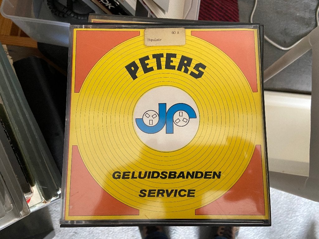 Bandrecorder banden van Peters uit Weert, zie ook mijn tekst, Ophalen of Verzenden, Bandrecorder