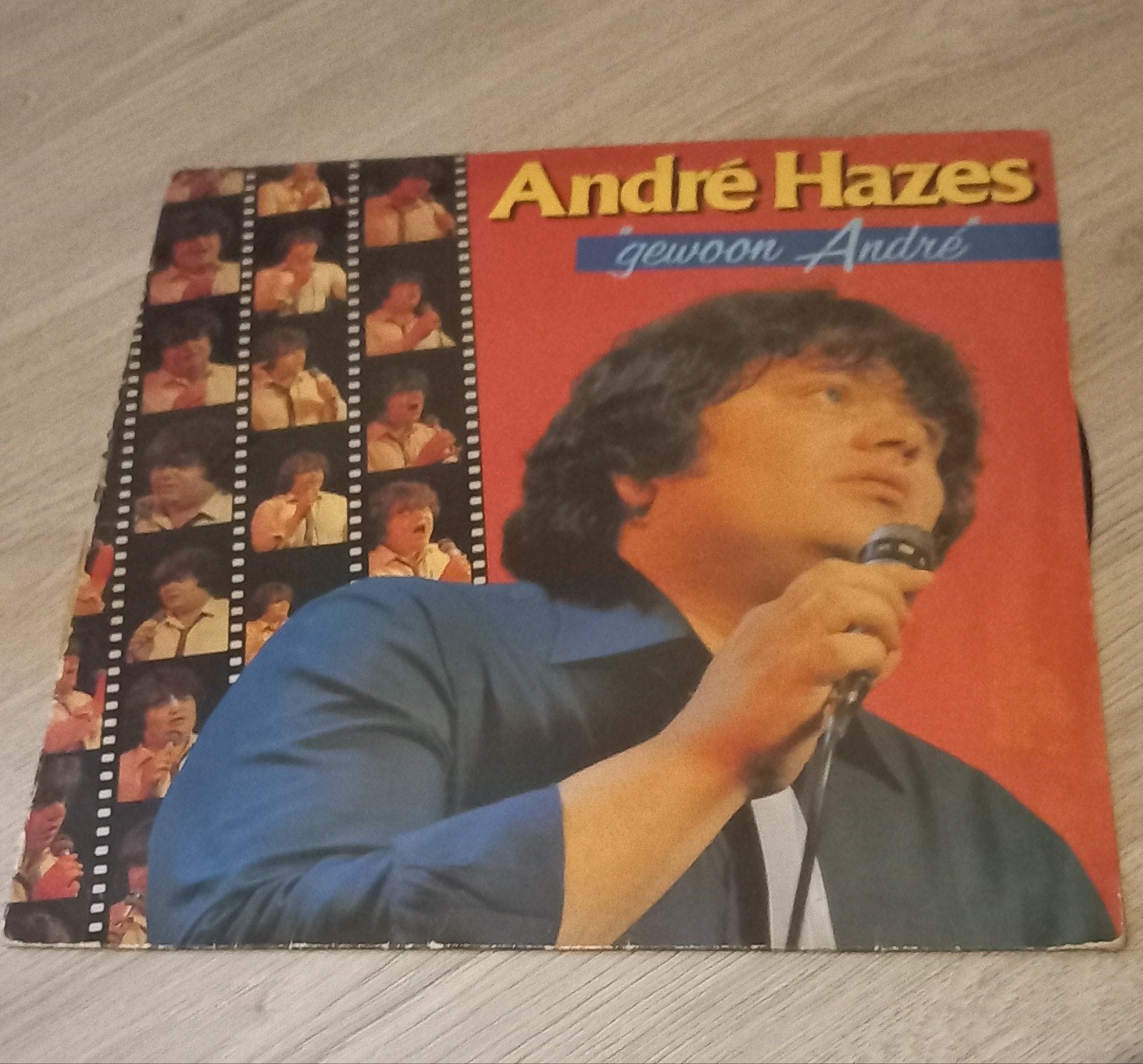 André hazes - gewoon adré vinyl lp album (2 varianten), LP, Gebruikt, Ophalen of Verzenden, Levenslied of Smartlap