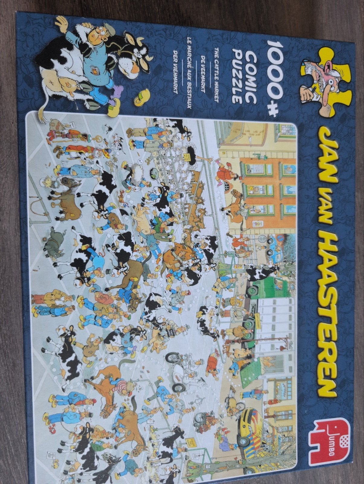 Jan van Haasteren puzzel 1000 stukjes, Ophalen of Verzenden, 500 t/m 1500 stukjes, Zo goed als nieuw