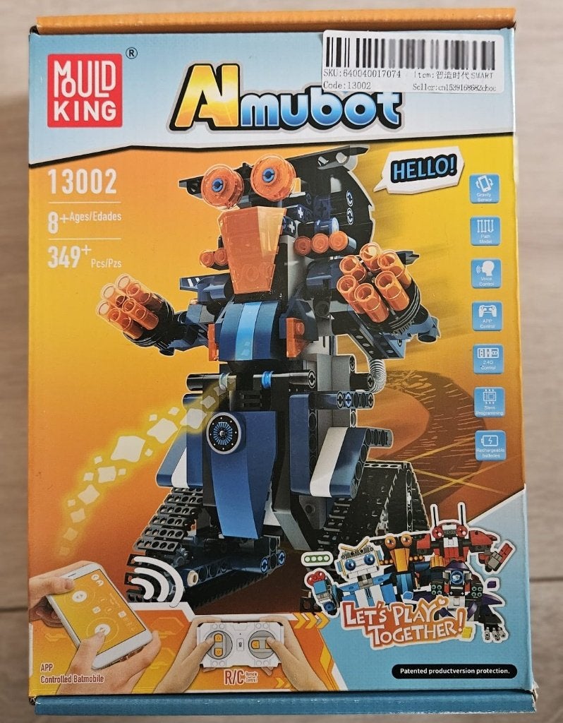 Mould King Amubot 13002 Robot Bouwpakket RC/APP, Ophalen of Verzenden, Nieuw, Overige merken