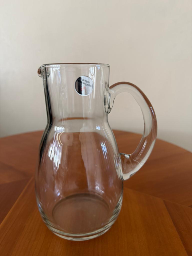7.5 euro - Royal Leerdam glazen karaf, Antiek en Kunst, Antiek | Glas en Kristal, Ophalen of Verzenden