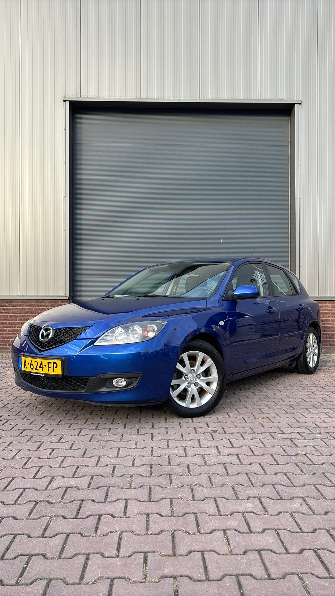Mazda 3 1.6 2007 Airco | Carplay, Auto's, Voorwielaandrijving, Stof, 4 cilinders, 1165 kg