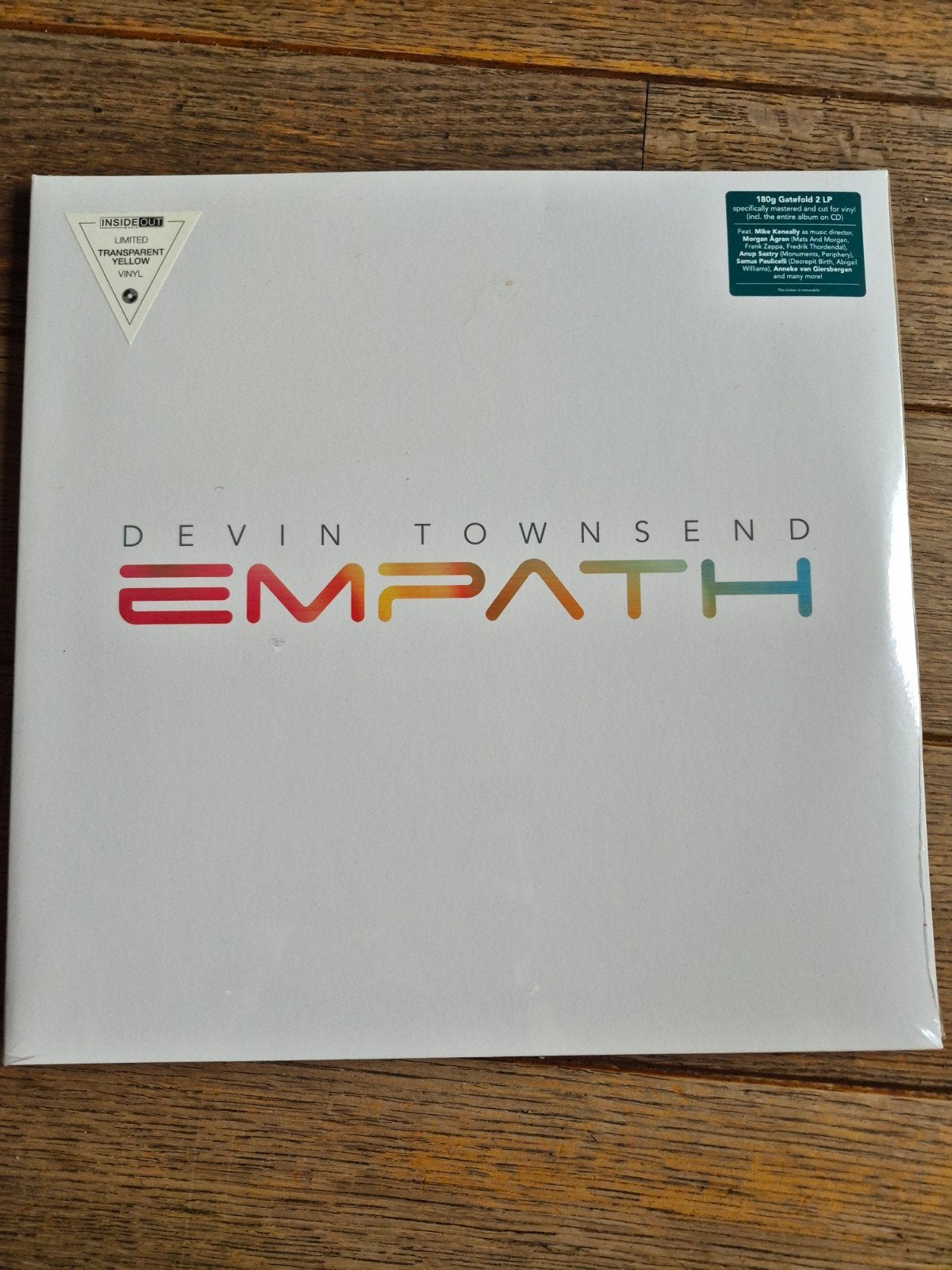 Devin Townsend - Empath (2LP Limited Transparent Yellow, Cd's en Dvd's, Progressive Rock, Ophalen of Verzenden, Geseald, 12 inch