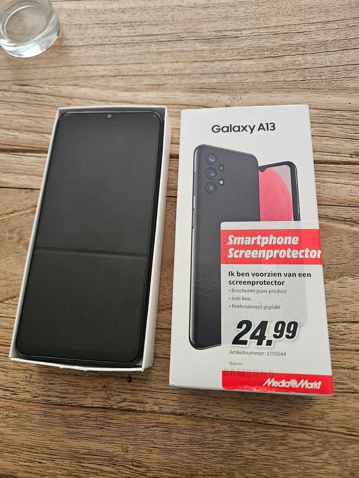 Samsung Galaxy A13 nieuwstaat 128GB, Telecommunicatie, Mobiele telefoons | Samsung, Ophalen, Zwart, Zo goed als nieuw, Zonder simlock