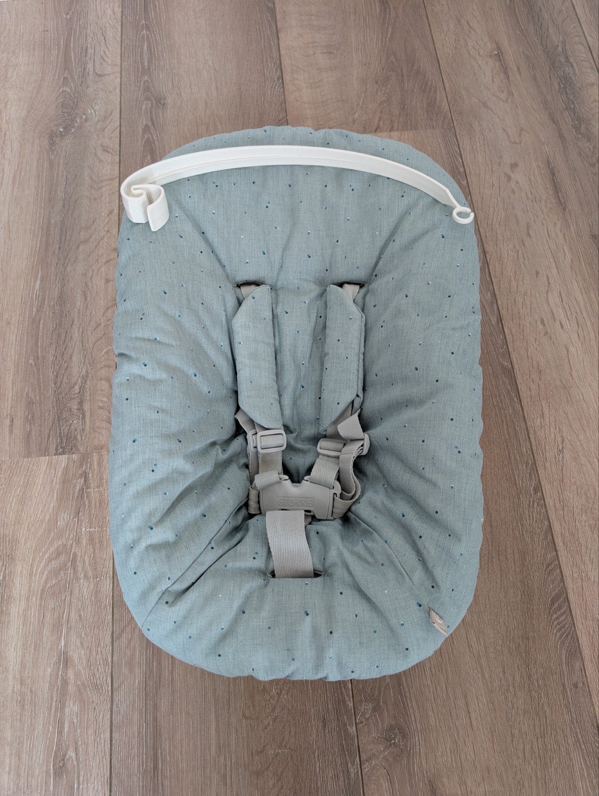 Stokke trip trap newborn set met speelboog, Ophalen, Zo goed als nieuw, Overige typen, Gordel(s)
