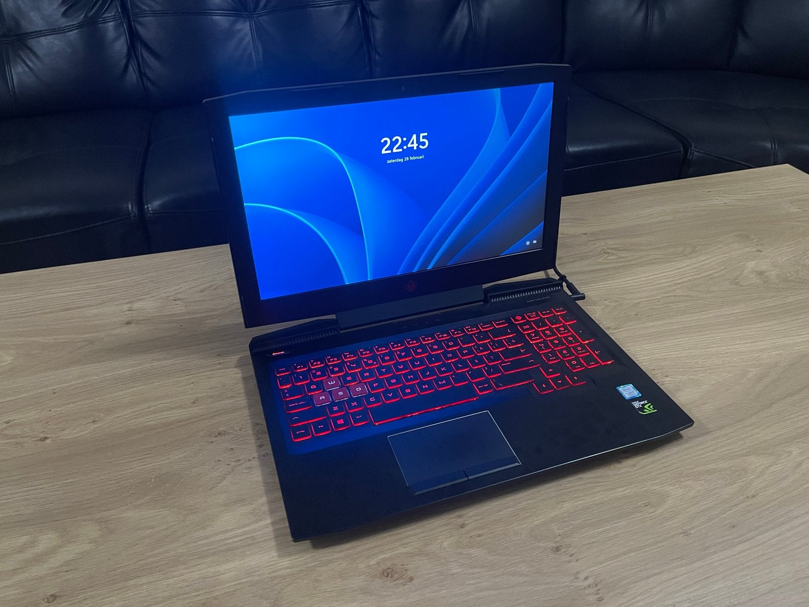 HP Omen Gaming Laptop - i7-7700HQ, GTX 1050 Ti, 16GB RAM, Ophalen, Met videokaart, 2 tot 3 Ghz, Zo goed als nieuw