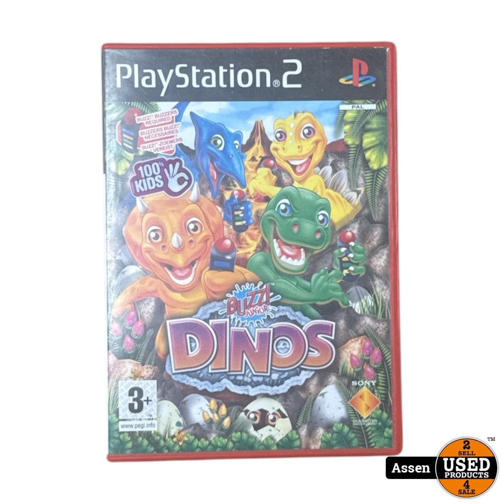 Buzz! Junior Dinos PS2 Game, Sony, Gebruikt, Support@sony.com, 1-7-1 Konan, Minato-ku
Tokyo 108-0075
Japan