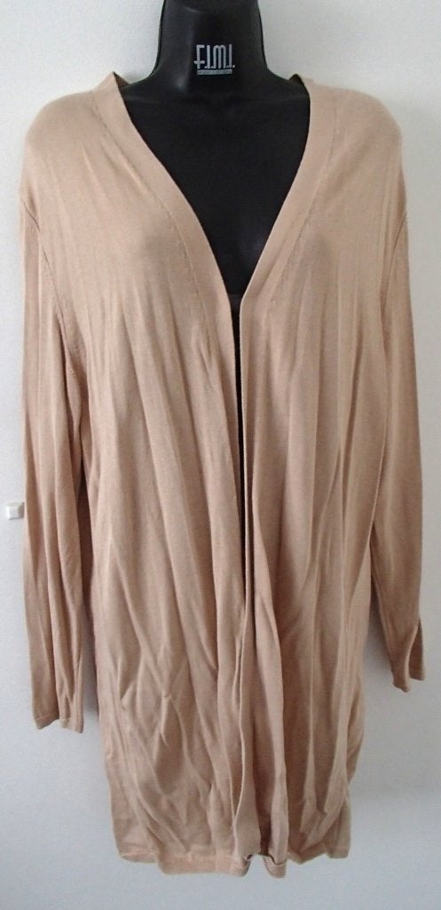 ENJOY VEST MT L, Kleding | Dames, Truien en Vesten, Ophalen of Verzenden, Zo goed als nieuw, Maat 42/44 (L), Beige