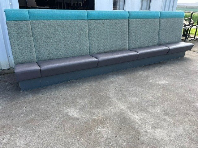 1 stuks horeca restaurant bank wandbank eetkamerbank 520 cm, Ophalen, Overige kleuren, Zo goed als nieuw, Leer