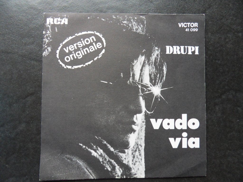 Drupi - Vado Via, Ophalen of Verzenden, Zo goed als nieuw, Pop