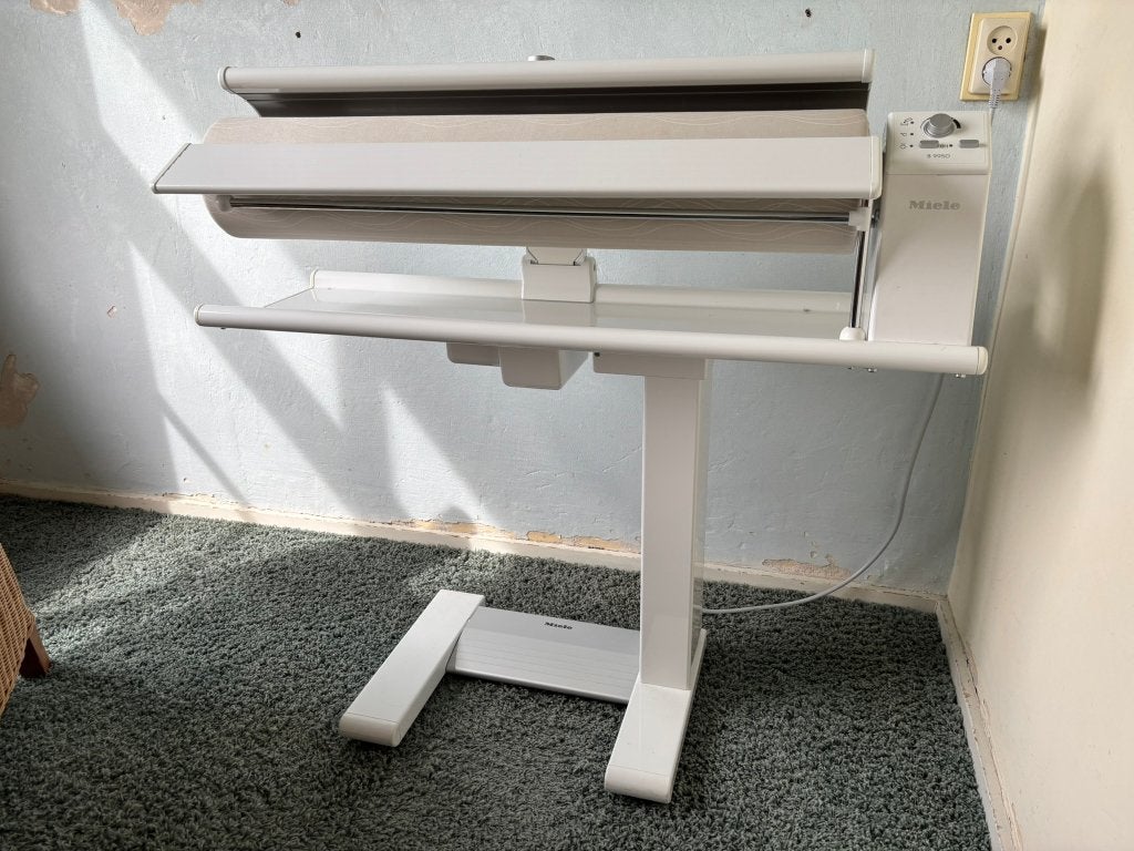 strijkmachine, Ophalen, Gebruikt