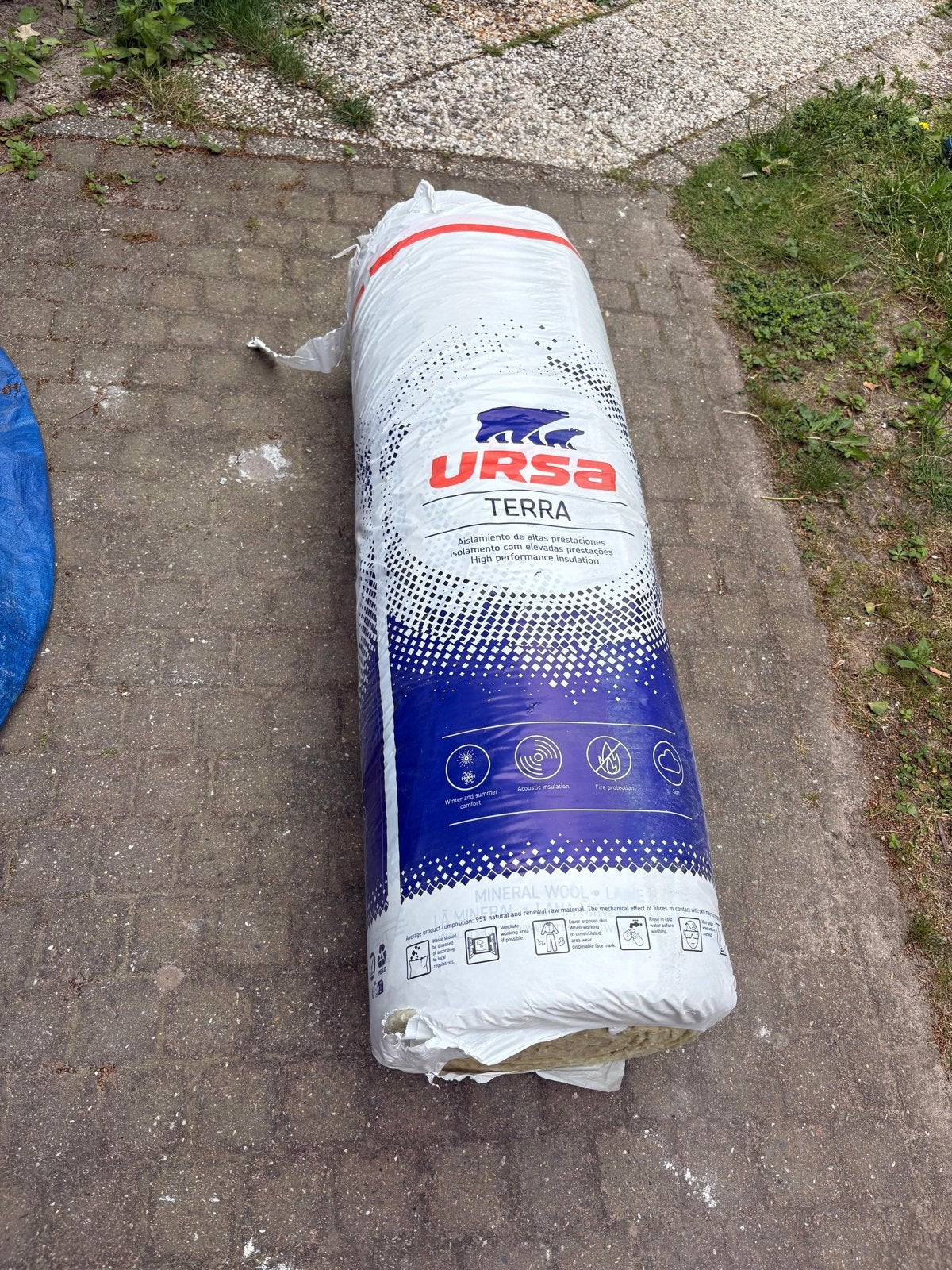 Ursa Terra Glaswol isolatie - ca. 11,4 m², Ophalen, 10 tot 15 m², Dakisolatie, 12 cm of meer
