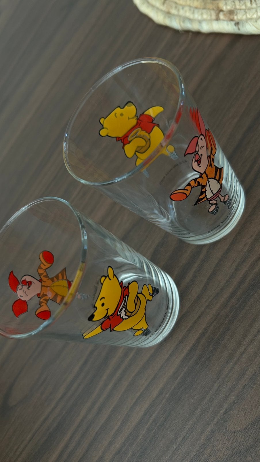 Winnie the pooh glazen, Ophalen, Zo goed als nieuw