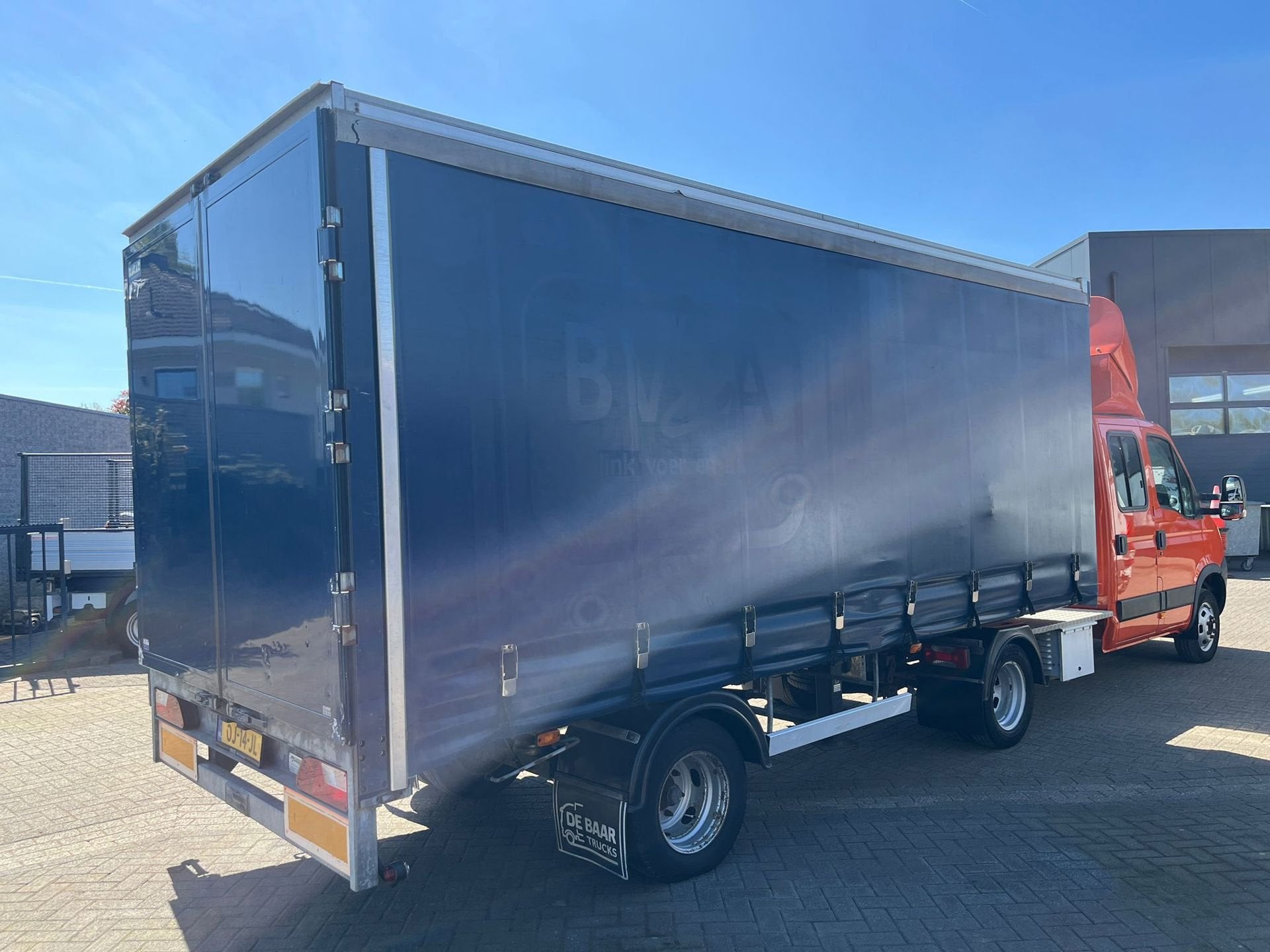 Veldhuizen P 31-2A | schuifzeil BE oplegger, Auto's, Blauw, Overige brandstoffen, Origineel Nederlands, Bedrijf
