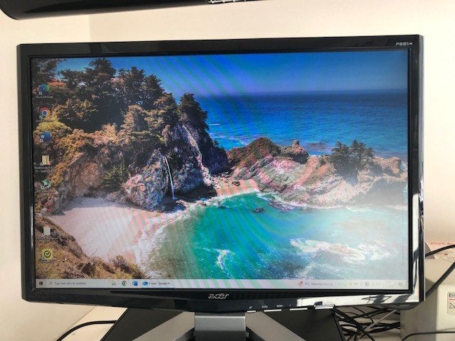 Acer P221W monitor beeldscherm, Computers en Software, Monitoren, 3 tot 5 ms, Ophalen of Verzenden, Zo goed als nieuw, Overige typen