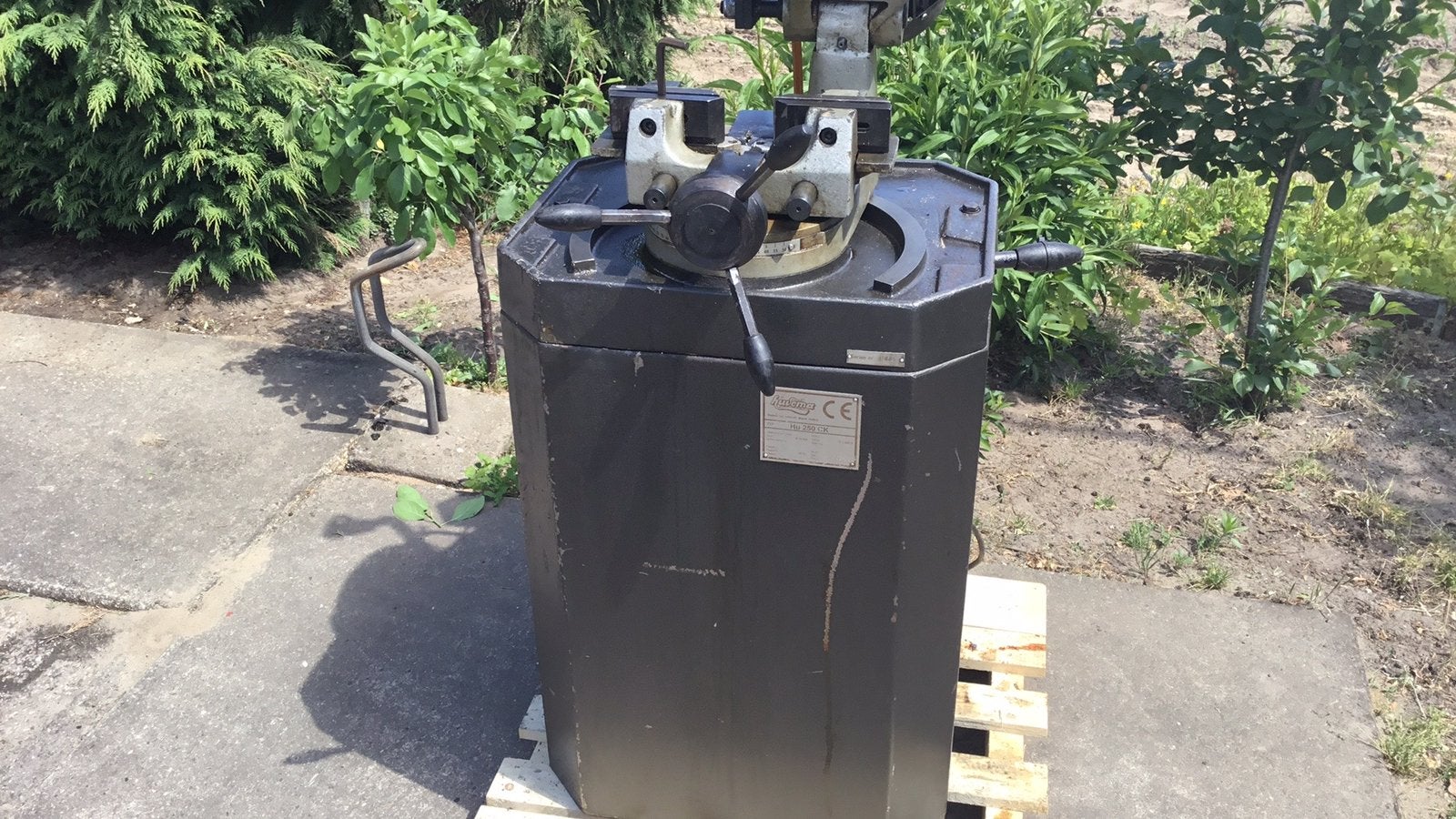 Huvema zaagmachine, Ophalen, 70 mm of meer, Zo goed als nieuw, Afkortzaag