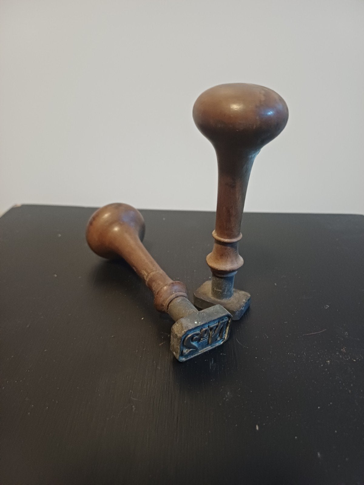 Antieke houten stempels, Antiek en Kunst, Ophalen of Verzenden
