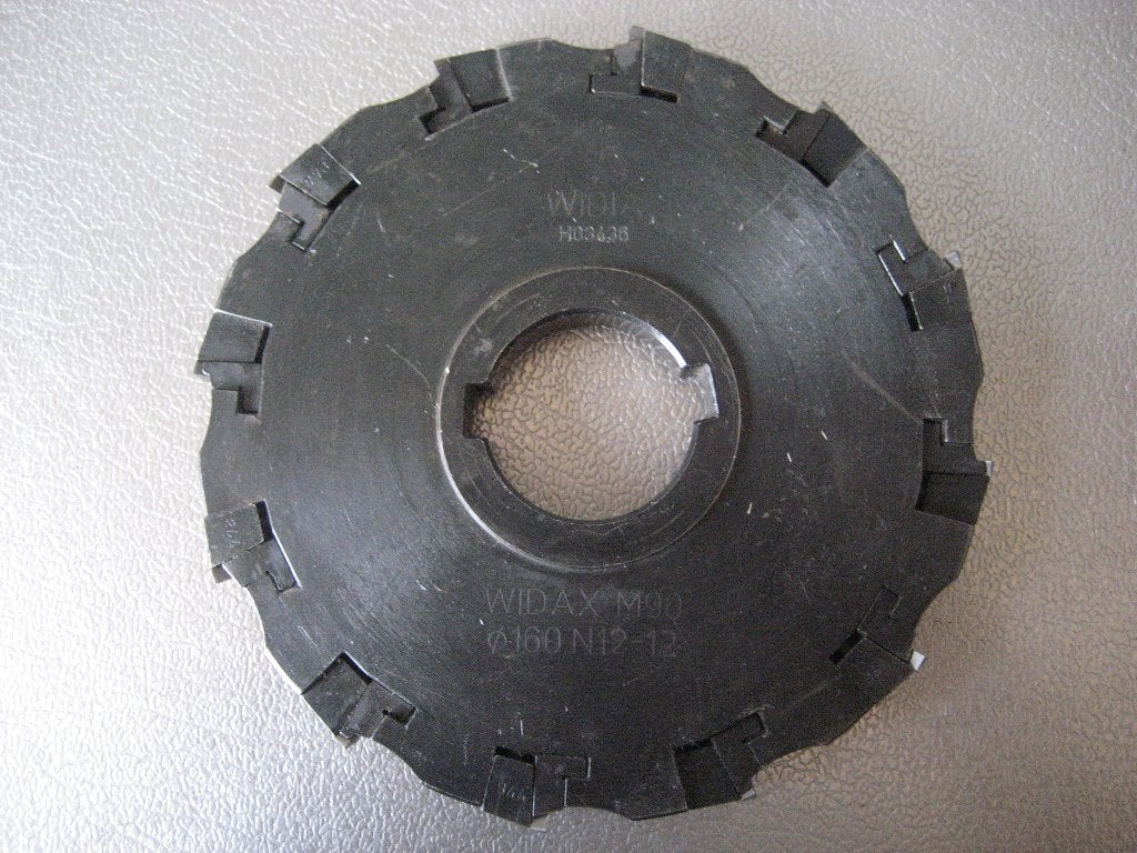 WIDAX groeffrees 160mm, Doe-het-zelf en Verbouw, Gereedschap | Machine-onderdelen en Toebehoren, Ophalen, Gebruikt