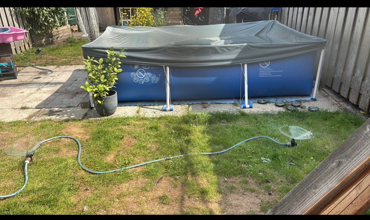 Zwembad 2x3, Ophalen, 200 tot 300 cm, 80 tot 120 cm, Zo goed als nieuw