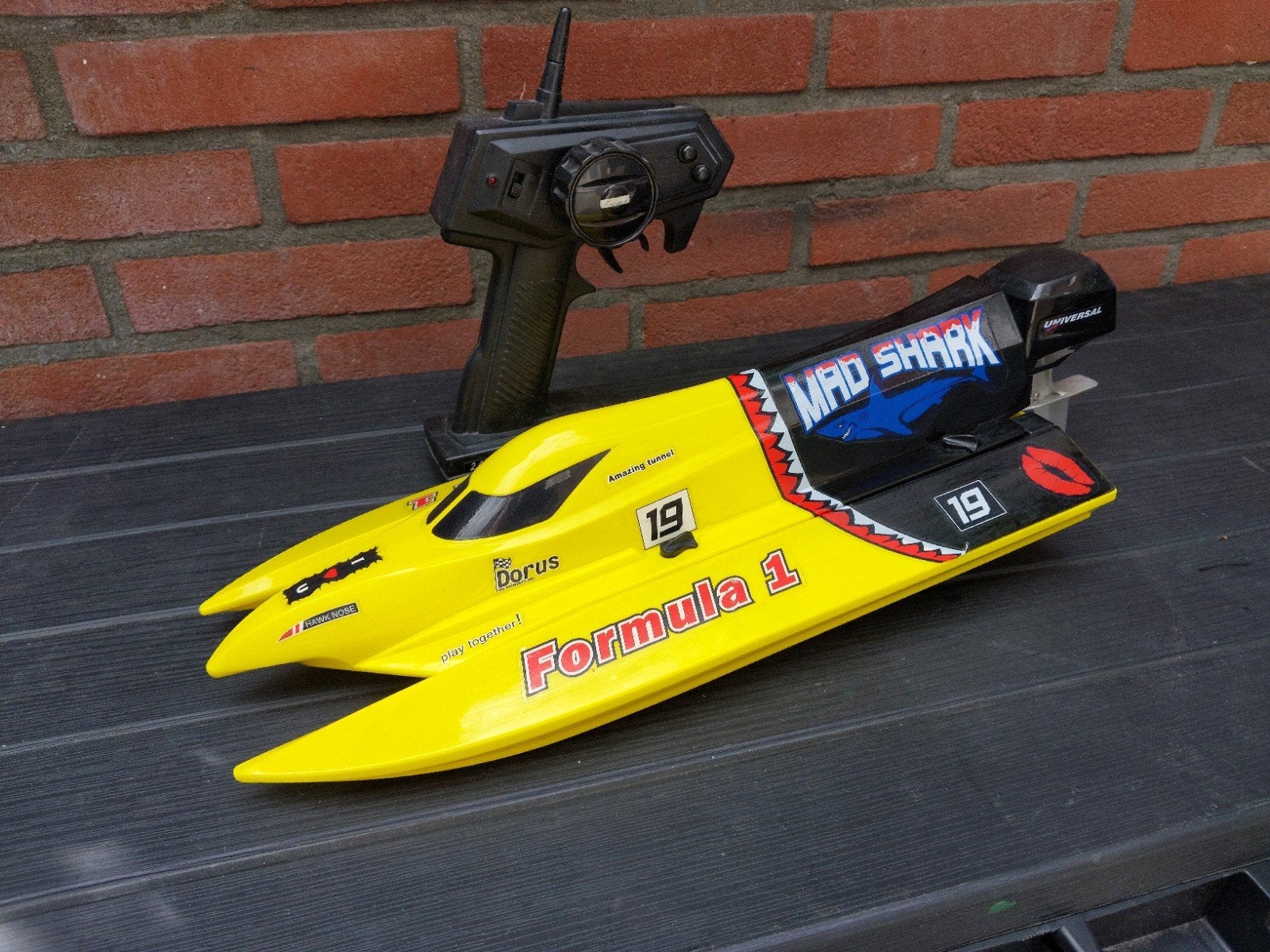 Rc boot  mad shark, Ophalen of Verzenden