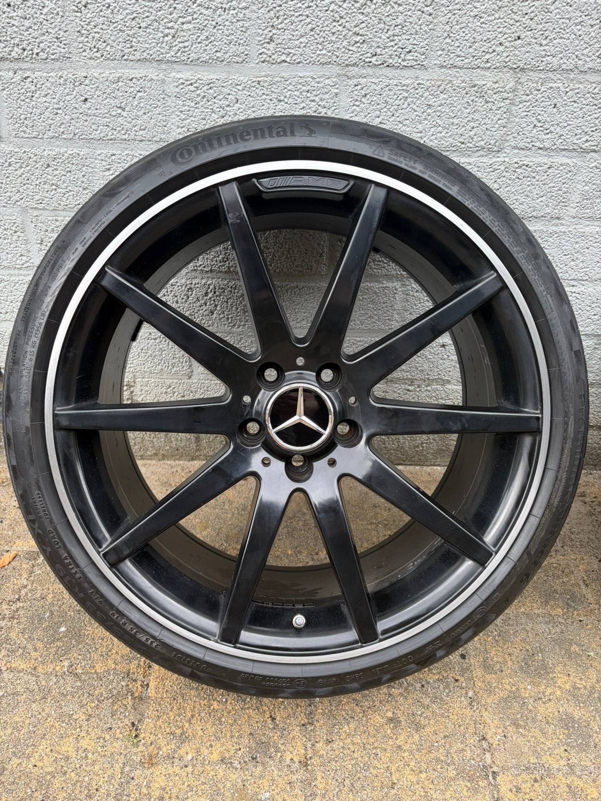 ///AMG Velgen 19 inch Mercedes W207 Breedset, Gebruikt, Banden en Velgen, 235 mm, Personenwagen