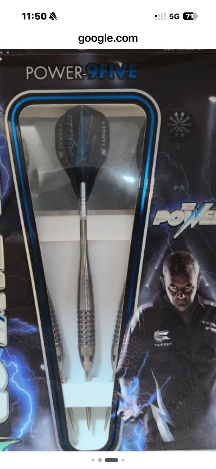 Gezocht Phil Taylor gen 1 darts, Ophalen of Verzenden, Zo goed als nieuw, Pijlen