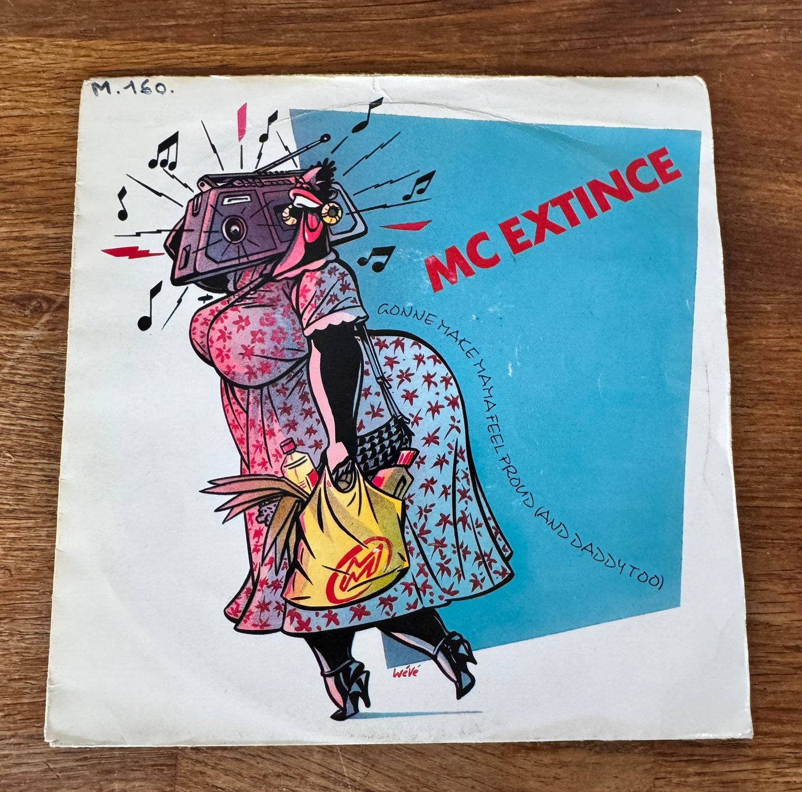 Vinyl Single - MC Extince, Ophalen of Verzenden, Zo goed als nieuw, Pop