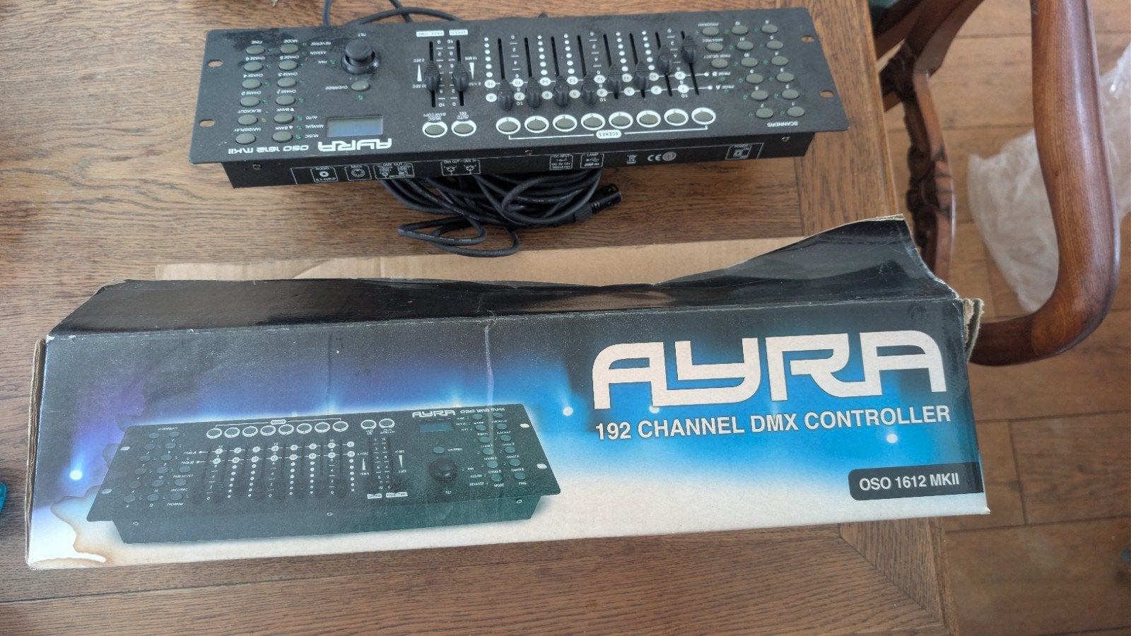 Ayra DMX Controller OSO 1612 MK2 - Werkt perfect, Ophalen, Gebruikt, 20 kanalen of meer