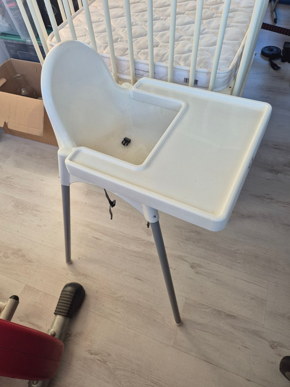 IKEA Antilop kinderstoel met eetblad, Kinderen en Baby's, Kinderstoelen, Ophalen of Verzenden, Gebruikt, Overige typen, Afneembaar eetblad