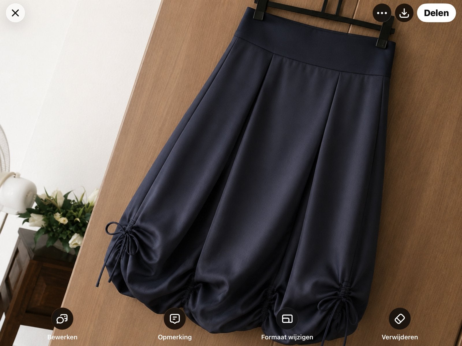 Ballonrok MT 34., Kleding | Dames, Rokken, Verzenden, Zo goed als nieuw, Maat 34 (XS) of kleiner, Grijs