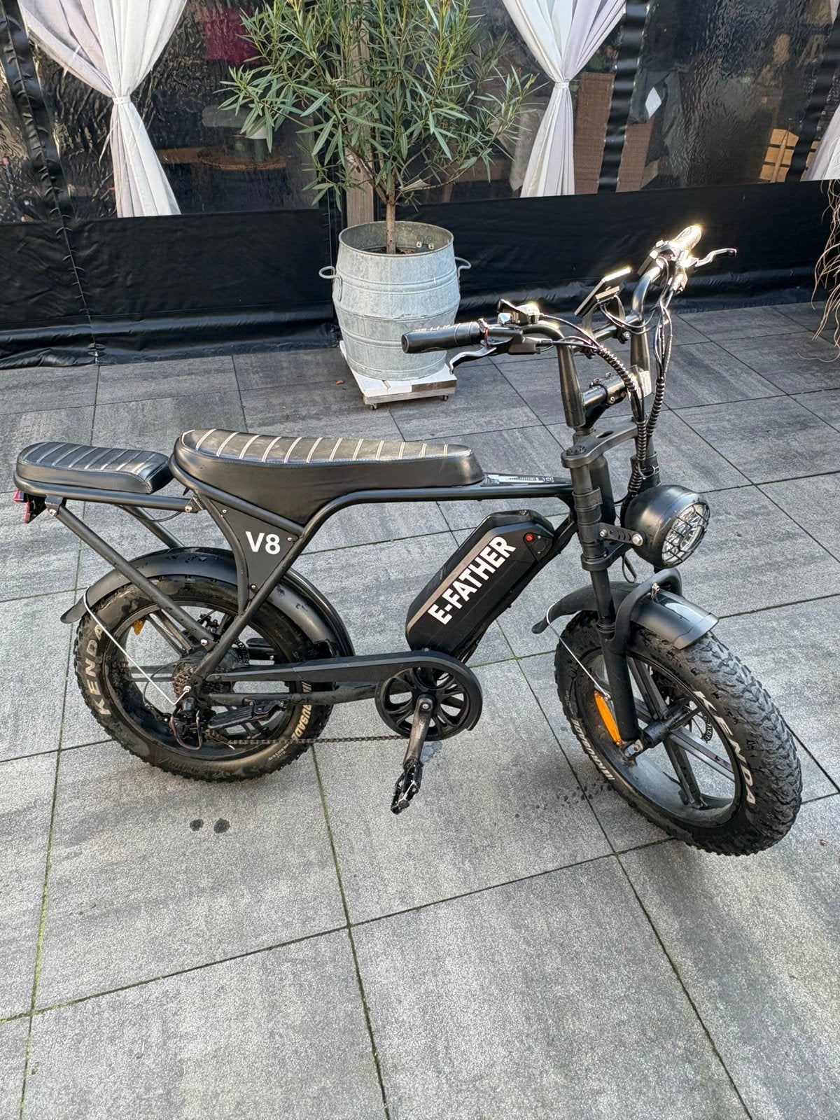 La Souris E-Father V8 fatbike, 59 cm of meer, Ophalen, Zo goed als nieuw, Overige merken
