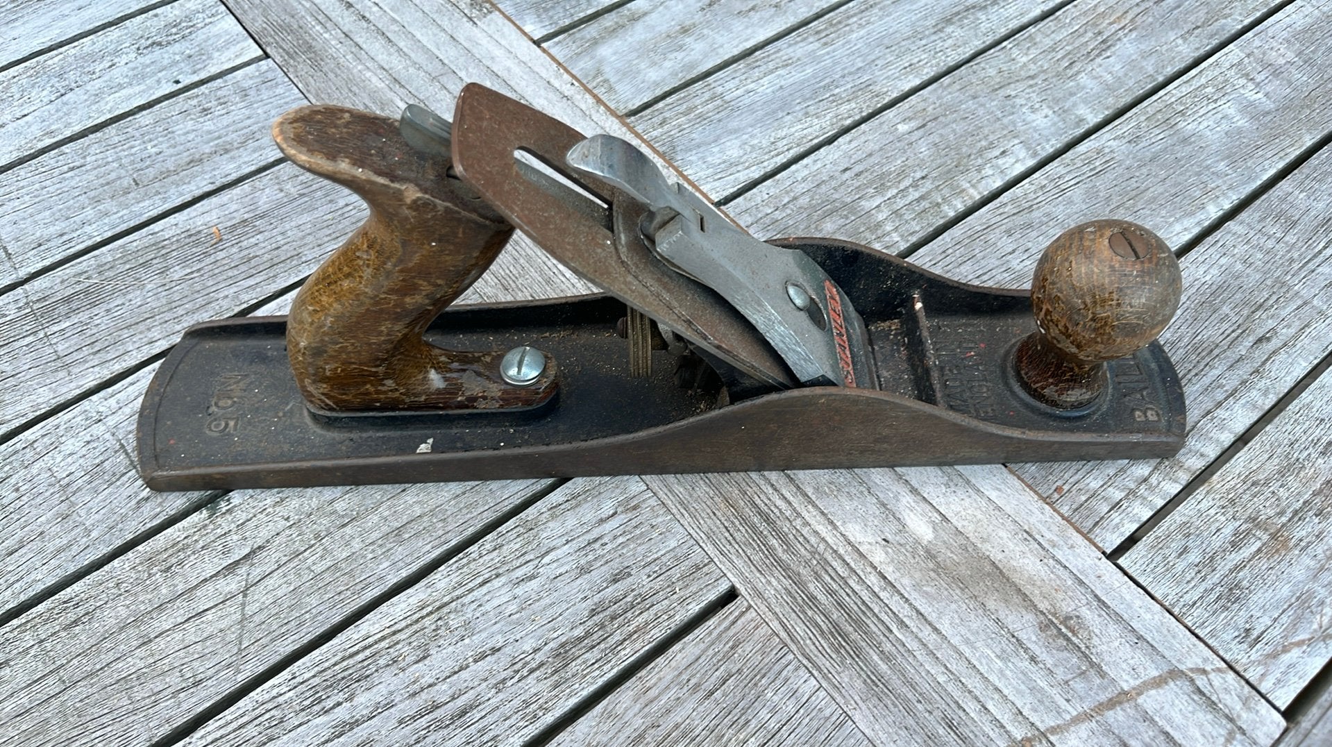Stanley Bailey No. 5 handschaaf – Made in England, Verzenden