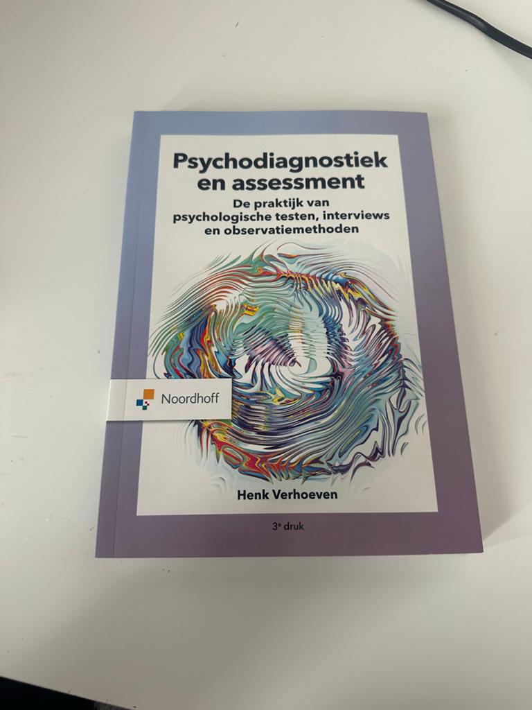 Psychodiagnostiek en assessment - Henk Verhoeven, Boeken, Ophalen of Verzenden, Gamma, Zo goed als nieuw, HBO